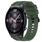 Set di cinturini sportivi in silicone tinta unita lunghi e corti, For Huawei Watch 3, For Honor Watch GS Pro