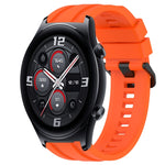 Set di cinturini sportivi in silicone tinta unita lunghi e corti, For Huawei Watch 3, For Honor Watch GS Pro