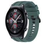 Set di cinturini sportivi in silicone tinta unita lunghi e corti, For Huawei Watch 3, For Honor Watch GS Pro