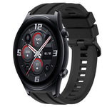 Set di cinturini sportivi in silicone tinta unita lunghi e corti, For Huawei Watch 3, For Honor Watch GS Pro