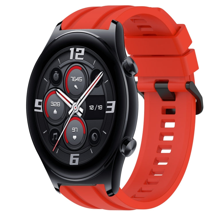 Set di cinturini sportivi in silicone tinta unita lunghi e corti, For Huawei Watch 3, For Honor Watch GS Pro