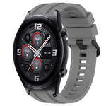 Set di cinturini sportivi in silicone tinta unita lunghi e corti, For Huawei Watch 3, For Honor Watch GS Pro