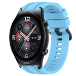 Set di cinturini sportivi in silicone tinta unita lunghi e corti, For Huawei Watch 3, For Honor Watch GS Pro