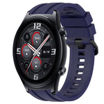 Set di cinturini sportivi in silicone tinta unita lunghi e corti, For Huawei Watch 3, For Honor Watch GS Pro