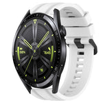 Set di cinturini sportivi in silicone tinta unita lunghi e corti, For Huawei Watch GT Runner, For Huawei Watch 3 Pro