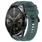 Set di cinturini sportivi in silicone tinta unita lunghi e corti, For Huawei Watch GT Runner, For Huawei Watch 3 Pro
