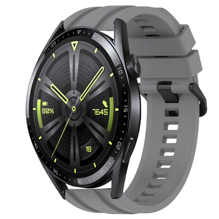 Set di cinturini sportivi in silicone tinta unita lunghi e corti, For Huawei Watch GT Runner, For Huawei Watch 3 Pro