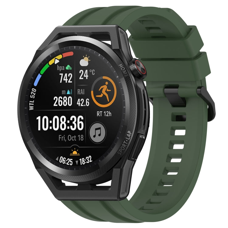 Set di cinturini sportivi in silicone tinta unita lunghi e corti, For Huawei Watch Buds, For Huawei Watch GT3 SE