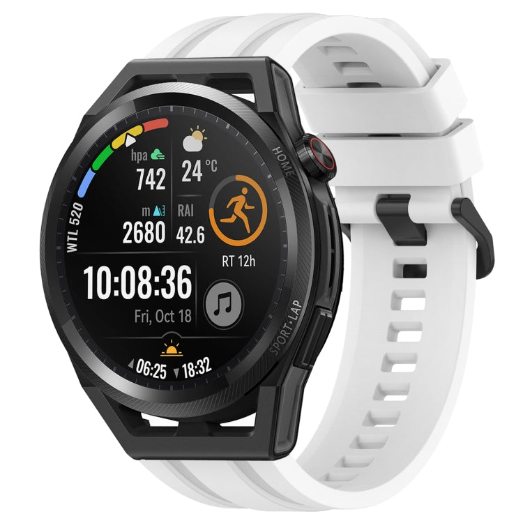 Set di cinturini sportivi in silicone tinta unita lunghi e corti, For Huawei Watch Buds, For Huawei Watch GT3 SE