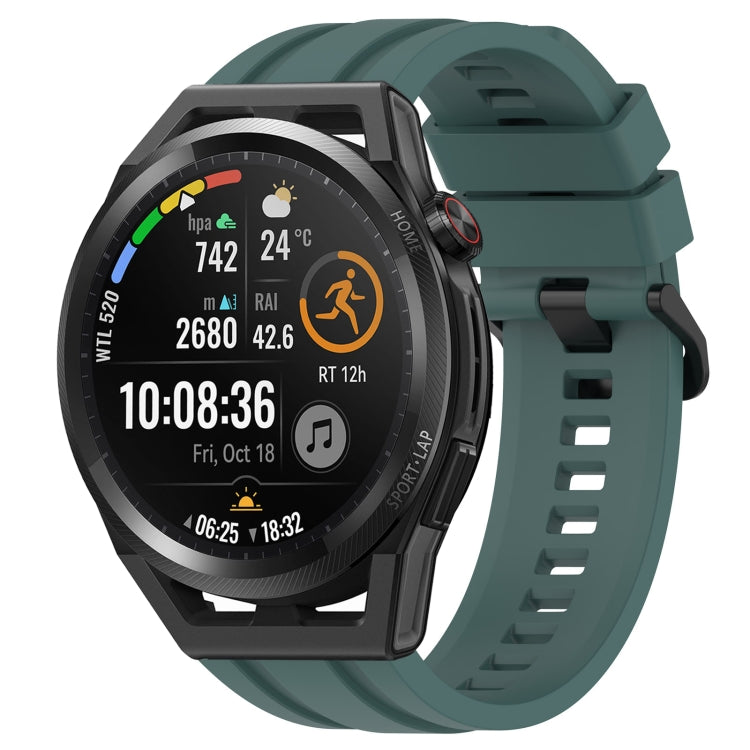 Set di cinturini sportivi in silicone tinta unita lunghi e corti, For Huawei Watch Buds, For Huawei Watch GT3 SE