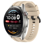 Set di cinturini sportivi in silicone tinta unita lunghi e corti, For Huawei Watch Ultimate, For Honor Watch GS 3i