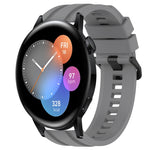 Set di cinturini sportivi in silicone tinta unita lunghi e corti, For Honor Watch GS 3, For Huawei Watch GT3  46mm