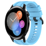 Set di cinturini sportivi in silicone tinta unita lunghi e corti, For Honor Watch GS 3, For Huawei Watch GT3  46mm