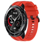 Set di cinturini sportivi in silicone tinta unita lunghi e corti, For Huawei Watch 3, For Honor Watch GS Pro