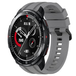 Set di cinturini sportivi in silicone tinta unita lunghi e corti, For Huawei Watch 3, For Honor Watch GS Pro