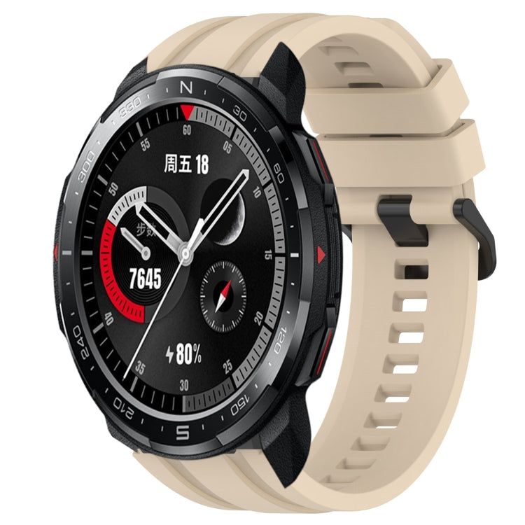 Set di cinturini sportivi in silicone tinta unita lunghi e corti, For Huawei Watch 3, For Honor Watch GS Pro