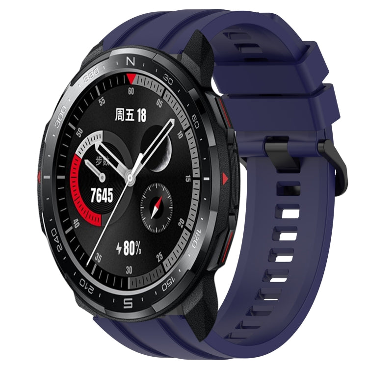 Set di cinturini sportivi in silicone tinta unita lunghi e corti, For Huawei Watch 3, For Honor Watch GS Pro