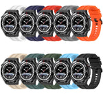 Set di cinturini sportivi in silicone tinta unita lunghi e corti, For Huawei Watch 3, For Honor Watch GS Pro