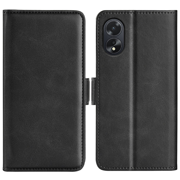Custodia per telefono in pelle con vibrazione orizzontale con fibbia magnetica a doppio lato, For OPPO A3 Pro 5G China, For OPPO Reno11 F 5G, For OPPO Reno11 5G Global, For OPPO A38