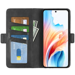 Custodia per telefono in pelle con vibrazione orizzontale con fibbia magnetica a doppio lato, For OPPO A79, For OPPO Reno14 Pro 5G Global, For OPPO Reno14 5G Global, For OPPO F29 Pro 5G
