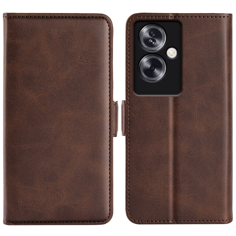 Custodia per telefono in pelle con vibrazione orizzontale con fibbia magnetica a doppio lato, For OPPO A79, For OPPO Reno14 Pro 5G Global, For OPPO Reno14 5G Global, For OPPO F29 Pro 5G