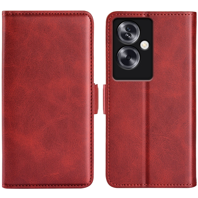 Custodia per telefono in pelle con vibrazione orizzontale con fibbia magnetica a doppio lato, For OPPO A79, For OPPO Reno14 Pro 5G Global, For OPPO Reno14 5G Global, For OPPO F29 Pro 5G