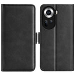 Custodia per telefono in pelle con vibrazione orizzontale con fibbia magnetica a doppio lato, For OPPO A3 Pro 5G China, For OPPO Reno11 F 5G, For OPPO Reno11 5G Global, For OPPO A38