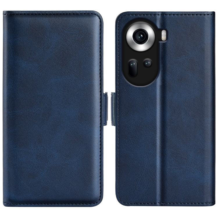 Custodia per telefono in pelle con vibrazione orizzontale con fibbia magnetica a doppio lato, For OPPO A3 Pro 5G China, For OPPO Reno11 F 5G, For OPPO Reno11 5G Global, For OPPO A38