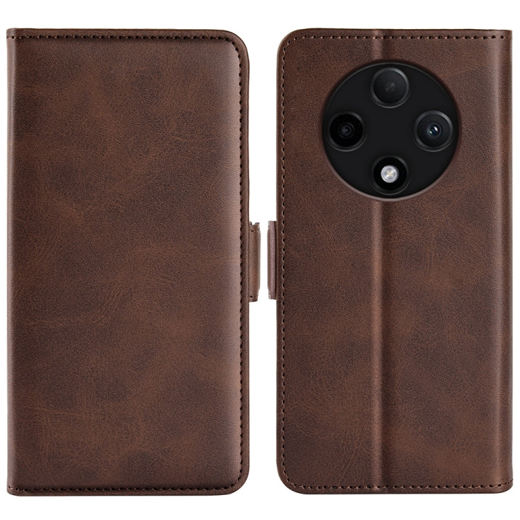 Custodia per telefono in pelle con vibrazione orizzontale con fibbia magnetica a doppio lato, For OPPO A3 Pro 5G China, For OPPO Reno11 F 5G, For OPPO Reno11 5G Global, For OPPO A38