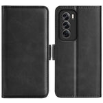 Custodia per telefono in pelle con vibrazione orizzontale con fibbia magnetica a doppio lato, For OPPO A3 Pro Global, For OPPO Reno12 Pro 5G Global, For OPPO Reno12 5G Global, For OPPO K12