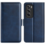 Custodia per telefono in pelle con vibrazione orizzontale con fibbia magnetica a doppio lato, For OPPO A3 Pro Global, For OPPO Reno12 Pro 5G Global, For OPPO Reno12 5G Global, For OPPO K12