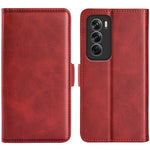 Custodia per telefono in pelle con vibrazione orizzontale con fibbia magnetica a doppio lato, For OPPO A3 Pro Global, For OPPO Reno12 Pro 5G Global, For OPPO Reno12 5G Global, For OPPO K12