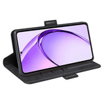 Custodia per telefono in pelle con vibrazione orizzontale con fibbia magnetica a doppio lato, For OPPO A3 Pro Global, For OPPO Reno12 Pro 5G Global, For OPPO Reno12 5G Global, For OPPO K12