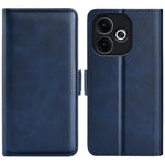 Custodia per telefono in pelle con vibrazione orizzontale con fibbia magnetica a doppio lato, For OPPO A5 Pro Global, For OPPO Reno13 Pro 5G, For OPPO Reno13 5G, For OPPO Reno13 F