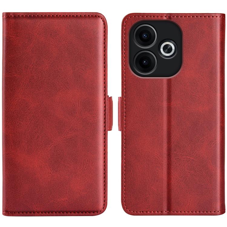 Custodia per telefono in pelle con vibrazione orizzontale con fibbia magnetica a doppio lato, For OPPO A5 Pro Global, For OPPO Reno13 Pro 5G, For OPPO Reno13 5G, For OPPO Reno13 F