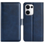 Custodia per telefono in pelle con vibrazione orizzontale con fibbia magnetica a doppio lato, For OPPO A5 Pro Global, For OPPO Reno13 Pro 5G, For OPPO Reno13 5G, For OPPO Reno13 F