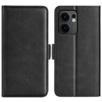 Custodia per telefono in pelle con vibrazione orizzontale con fibbia magnetica a doppio lato, For OPPO A5 Pro Global, For OPPO Reno13 Pro 5G, For OPPO Reno13 5G, For OPPO Reno13 F