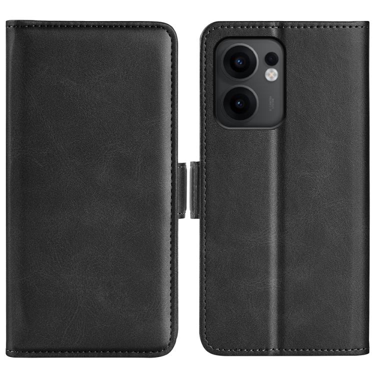 Custodia per telefono in pelle con vibrazione orizzontale con fibbia magnetica a doppio lato, For OPPO A5 Pro Global, For OPPO Reno13 Pro 5G, For OPPO Reno13 5G, For OPPO Reno13 F