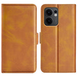 Custodia per telefono in pelle con vibrazione orizzontale con fibbia magnetica a doppio lato, For OPPO A5 Pro Global, For OPPO Reno13 Pro 5G, For OPPO Reno13 5G, For OPPO Reno13 F