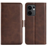 Custodia per telefono in pelle con vibrazione orizzontale con fibbia magnetica a doppio lato, For OPPO A5 Pro Global, For OPPO Reno13 Pro 5G, For OPPO Reno13 5G, For OPPO Reno13 F