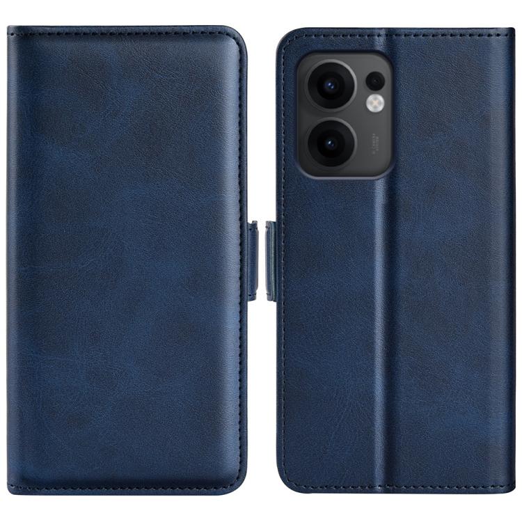 Custodia per telefono in pelle con vibrazione orizzontale con fibbia magnetica a doppio lato, For OPPO A5 Pro Global, For OPPO Reno13 Pro 5G, For OPPO Reno13 5G, For OPPO Reno13 F