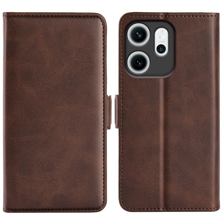 Custodia per telefono in pelle con vibrazione orizzontale con fibbia magnetica a doppio lato, For OPPO A6 Pro 5G Global / F31 5G, For OPPO Find X9, For OPPO Find X9 Pro, For OPPO Reno14 F 5G