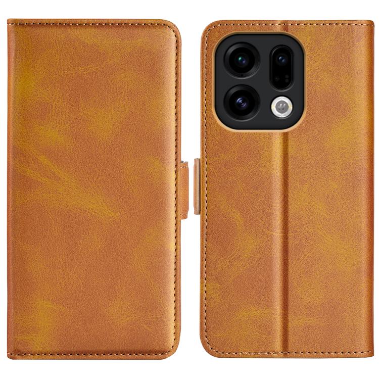 Custodia per telefono in pelle con vibrazione orizzontale con fibbia magnetica a doppio lato, For OPPO A6 Pro 5G Global / F31 5G, For OPPO Find X9, For OPPO Find X9 Pro, For OPPO Reno14 F 5G