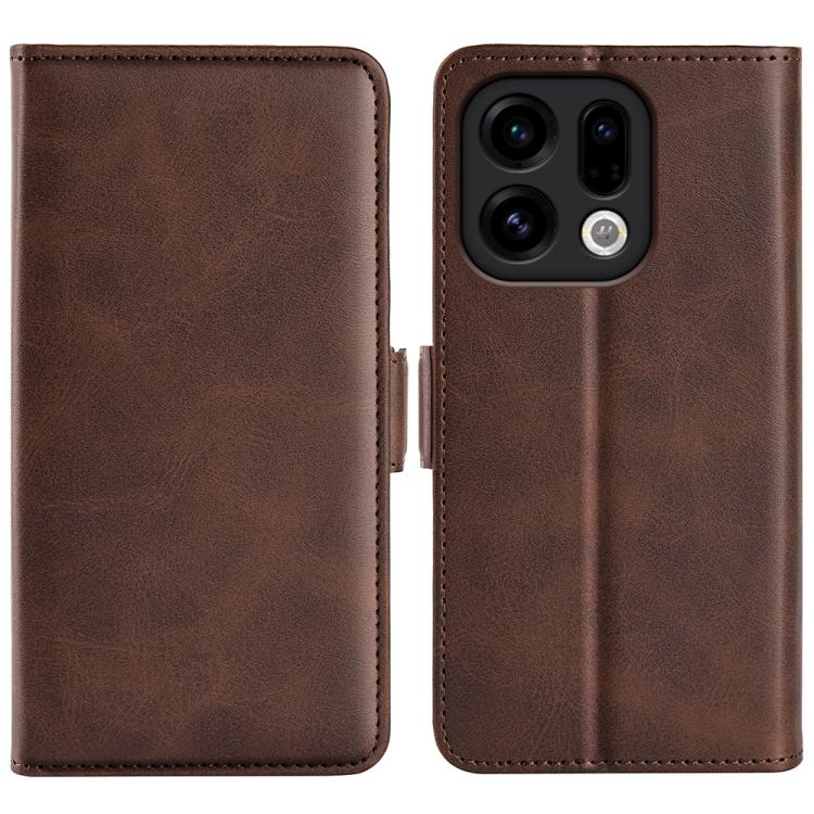 Custodia per telefono in pelle con vibrazione orizzontale con fibbia magnetica a doppio lato, For OPPO A6 Pro 5G Global / F31 5G, For OPPO Find X9, For OPPO Find X9 Pro, For OPPO Reno14 F 5G