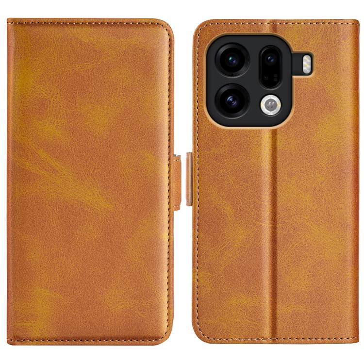 Custodia per telefono in pelle con vibrazione orizzontale con fibbia magnetica a doppio lato, For OPPO A6 Pro 5G Global / F31 5G, For OPPO Find X9, For OPPO Find X9 Pro, For OPPO Reno14 F 5G