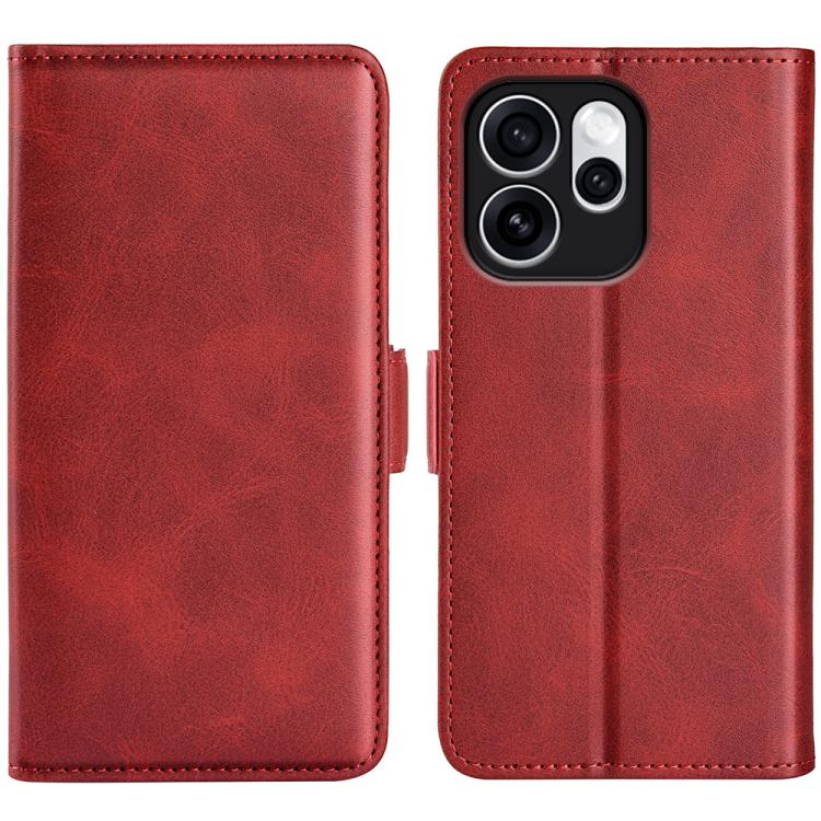 Custodia per telefono in pelle con vibrazione orizzontale con fibbia magnetica a doppio lato, For OPPO Reno15 Pro Max Global, For OPPO A6x 4G / 5G, For OPPO Reno15 Pro Global, For OPPO Reno15 5G Global