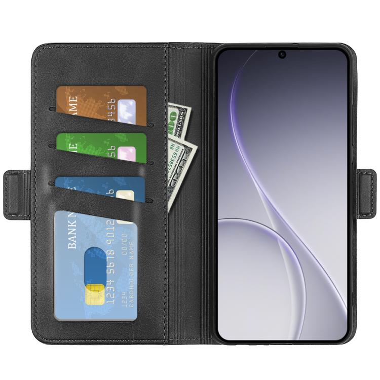 Custodia per telefono in pelle con vibrazione orizzontale con fibbia magnetica a doppio lato, For OPPO Reno15 Pro Max Global, For OPPO A6x 4G / 5G, For OPPO Reno15 Pro Global, For OPPO Reno15 5G Global