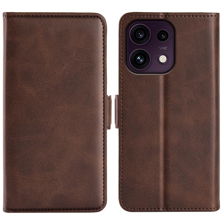 Custodia per telefono in pelle con vibrazione orizzontale con fibbia magnetica a doppio lato, For OPPO Reno16 F / FS, For OPPO Reno16 5G /16 Pro 5G Global, For OPPO Find X9 Ultra, For OPPO Reno15 F 5G