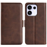 Custodia per telefono in pelle con vibrazione orizzontale con fibbia magnetica a doppio lato, For OPPO Reno16 F / FS, For OPPO Reno16 5G /16 Pro 5G Global, For OPPO Find X9 Ultra, For OPPO Reno15 F 5G