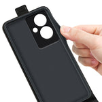 Custodia in pelle per OPPO A79 5G con slot carte